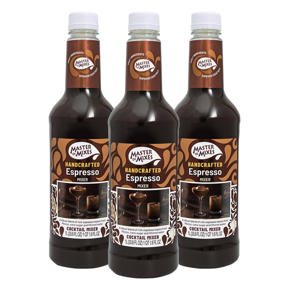 Amazon.com : Master of Mixes Espresso Drink Mix, Ready to Use, 1